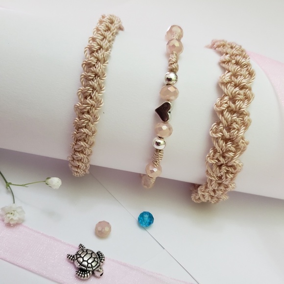 Bohemian almond bracelets trio!♥️🥰🌹 - Picture 8 of 8